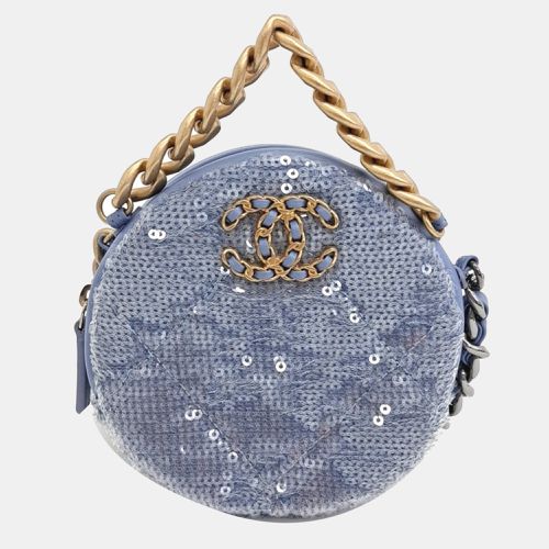 Chanel sequin 19 round mini Crossbody bag - Chanel - Modalova