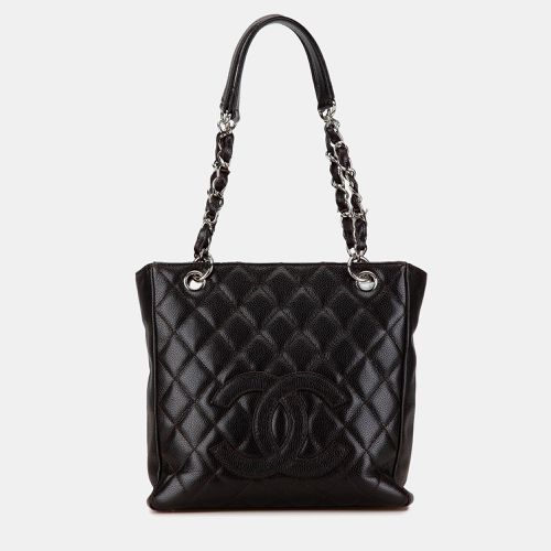 Chanel Black Caviar Leather Chanel Petite Caviar Shopping Tote - Chanel - Modalova