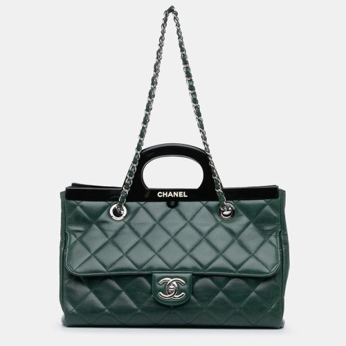 Chanel Small Glazed Calfskin CC Delivery Tote - Chanel - Modalova