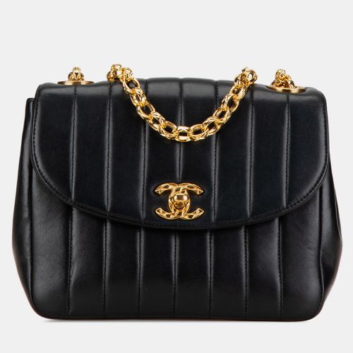 Chanel Black Lambskin Leather Mademoiselle Bijoux Chain Flap Bag - Chanel - Modalova