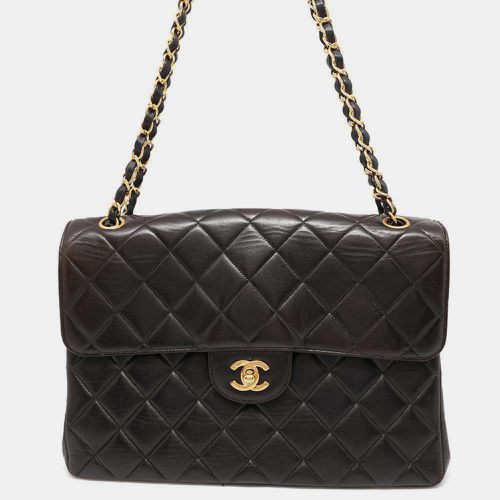 Chanel Black Lambskin Double Face Matelasse chain shoulder bag - Chanel - Modalova