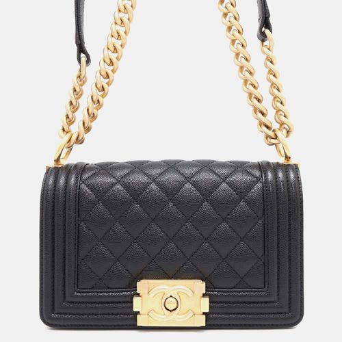 Boy Small Matelasse Coco Mark Boy Chain Shoulder Bag - Chanel - Modalova