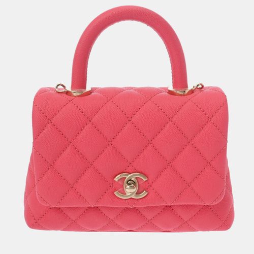 Caviar Skin Matelasse Flap Bag Xxs Handbag - Chanel - Modalova