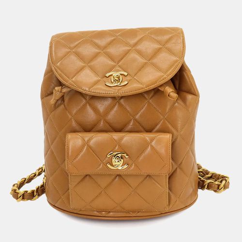 Leather Light Duma Matelasse Chain Backpack - Chanel - Modalova