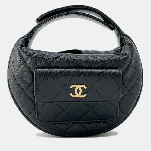 Caviar Skin Coco Mark Matelasse Bag - Chanel - Modalova