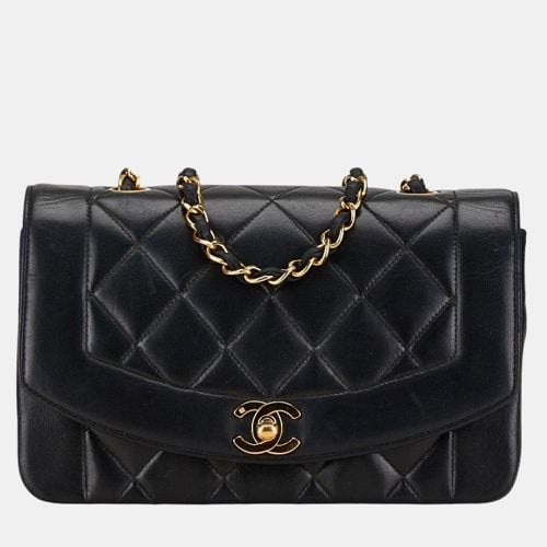 Lambskin Matelasse Diana 23 Coco Mark Chain Shoulder Bag - Chanel - Modalova