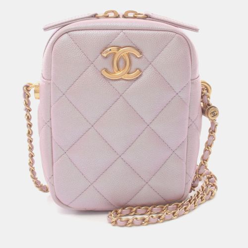 Leather Matelasse Shoulder Bag - Chanel - Modalova