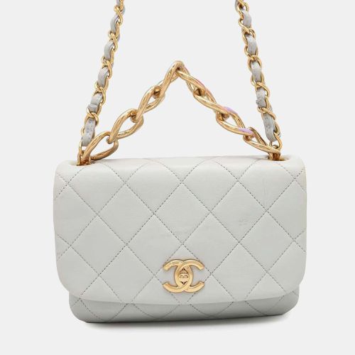 Matelasse Coco Mark Lambskin Handbag - Chanel - Modalova