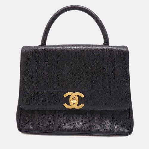 Deca Coco Mark Mademoiselle Caviar Skin Bag - Chanel - Modalova