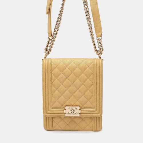 Caviar Skin Boy Chain Shoulder Bag - Chanel - Modalova