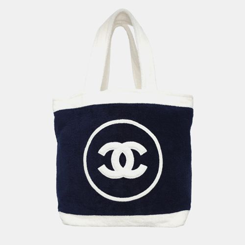 Terry Cotton CC Beach Tote Bag - Chanel - Modalova