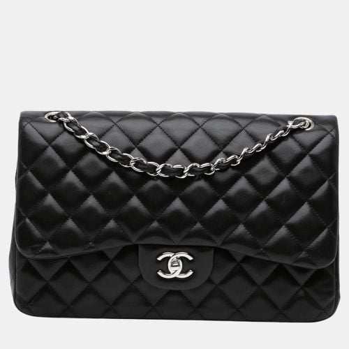 Chanel Black Jumbo Classic Lambskin Double Flap - Chanel - Modalova