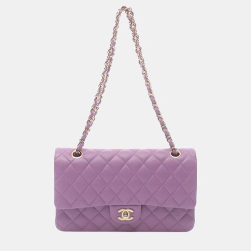 Chanel Purple Medium Classic Caviar Double Flap - Chanel - Modalova