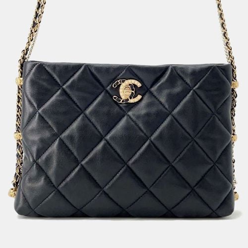 Lambskin Matelasse Side Chain Shoulder Bag - Chanel - Modalova