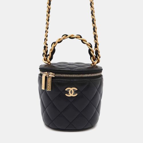 Lambskin Matelasse Top Handle Chain Vanity bag - Chanel - Modalova