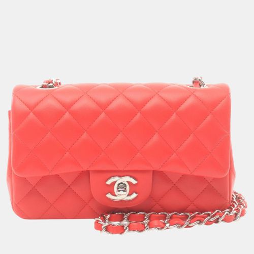 Chanel Red Lambskin Matelasse 20 Shoulder Bag - Chanel - Modalova