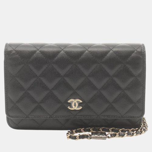 Leather Grained Calfskin Matelasse Shoulder Bag - Chanel - Modalova