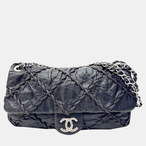 Chanel Leather Black Ultra Stitch Chain Shoulder Bag - Chanel - Modalova