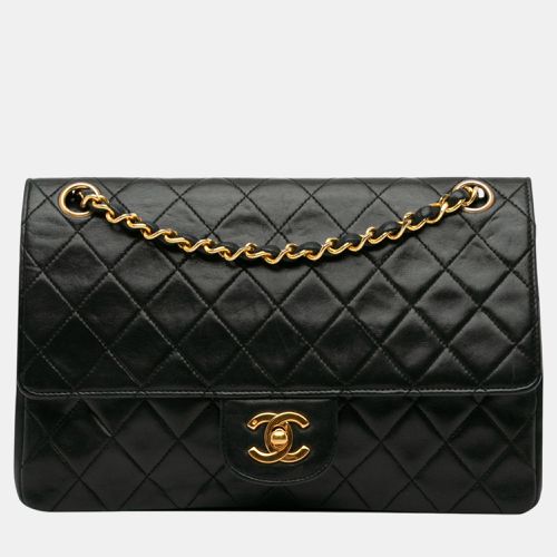 Chanel Black Medium Quilted Lambskin Double Flap - Chanel - Modalova