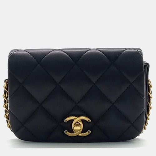 Leather Flap Chain Shoulder Bag - Chanel - Modalova