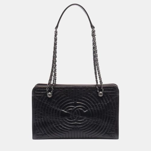 Chanel Black Quilted Glazed Calfskin Korean Garden Tote - Chanel - Modalova