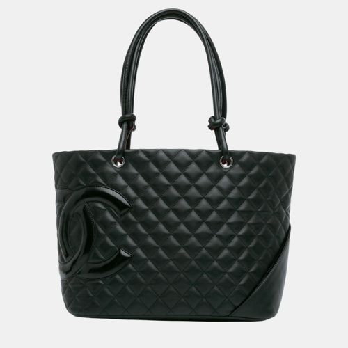 Chanel Black Large Lambskin Cambon Ligne Tote - Chanel - Modalova