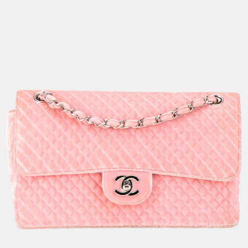 Chanel Pink Medium Micro Quilted Velvet CC Flap - Chanel - Modalova