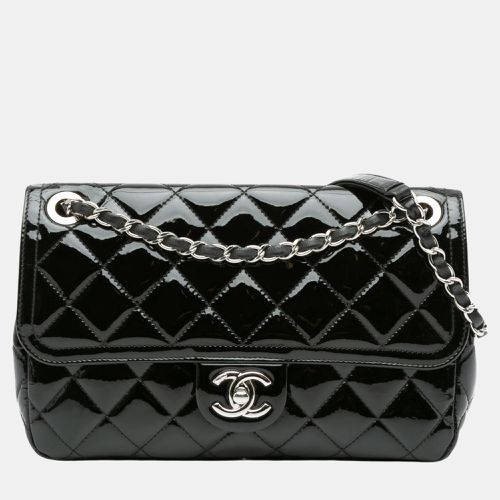 Chanel Black Medium Patent Coco Shine Flap - Chanel - Modalova