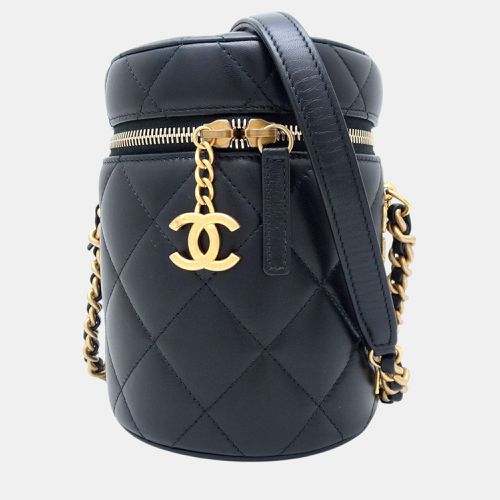 Chanel Black Leather Lambskin Vanity Crossbody Bag - Chanel - Modalova