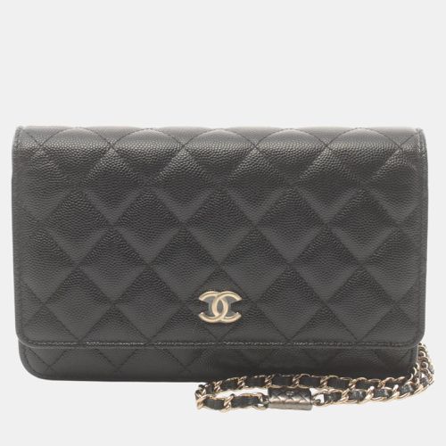 Chanel Black Leather Matelasse Leather Shoulder Bag - Chanel - Modalova