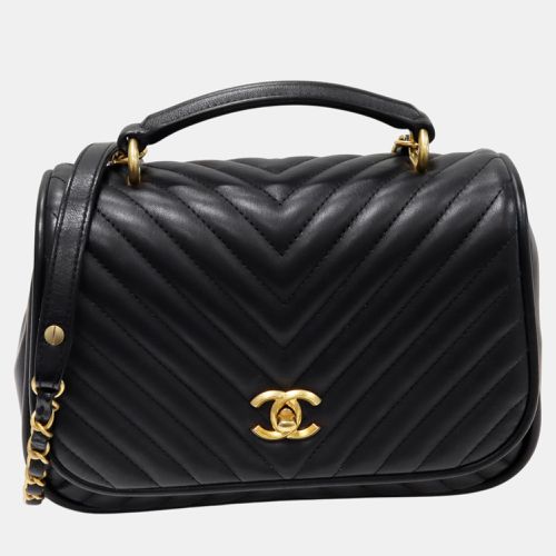 Chanel Black Leather Lambskin Shoulder Bag - Chanel - Modalova