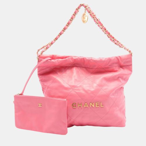 Chanel Leather Pink 22 Tote Bag - Chanel - Modalova