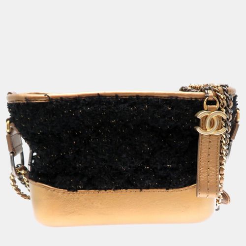 Chanel Tweed Black Seal Gabrielle Small Shoulder Bag - Chanel - Modalova