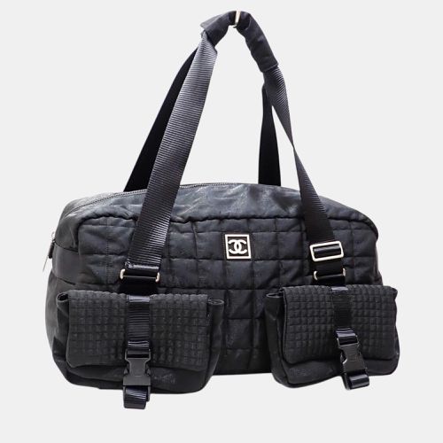 Nylon Chocolate Bar Stitch Sports Line Boston Bag - Chanel - Modalova