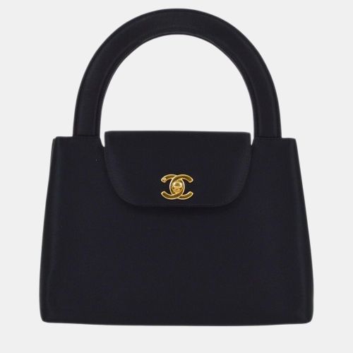 Chanel Black Satin Handbag - Chanel - Modalova