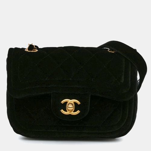 Velvet Mini Quilted Double Frame Flap - Chanel - Modalova