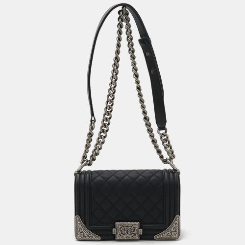 Leather Boy Matelasse Shoulder Bag - Chanel - Modalova