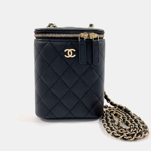 Leather Matelasse Small Vanity Chain Bag - Chanel - Modalova