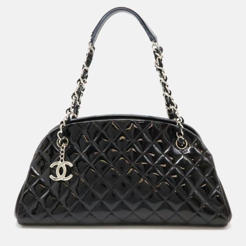 Chanel Black Leather Mademoiselle Bowling Bag - Chanel - Modalova