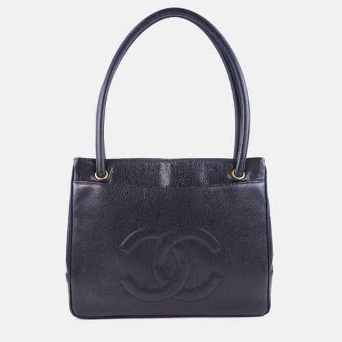 Chanel Black Caviar Skin Tote Bag - Chanel - Modalova