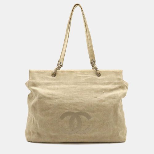 Canvas Cotton Coco Mark Tote Bag - Chanel - Modalova