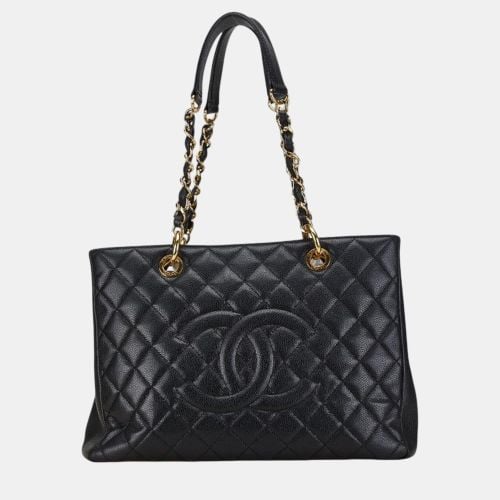 Chanel Black Caviar Leather GST Tote Bag - Chanel - Modalova