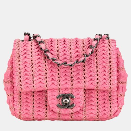 Paris Seoul Mini Crochet Lambskin Flap - Chanel - Modalova