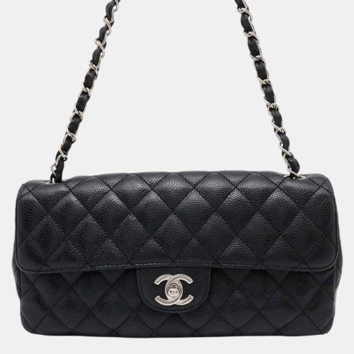 Chanel Black Caviar Leather Matelasse Chain Shoulder Bag - Chanel - Modalova