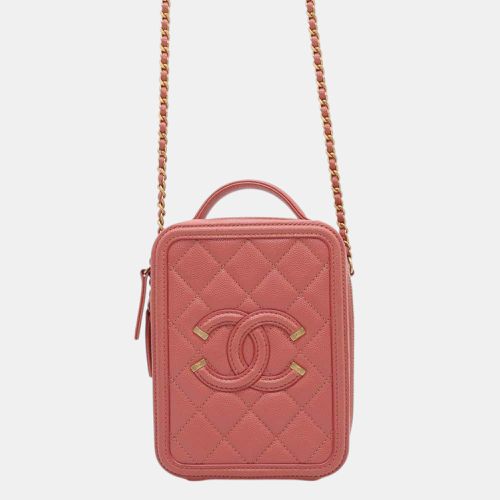 Ccfiligree Chain shoulder Caviar Leather - Chanel - Modalova