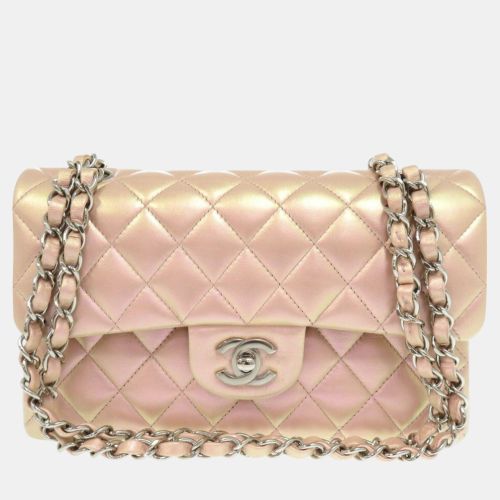 Chanel Iridescent Leather Classic Double Flap Small Bag - Chanel - Modalova