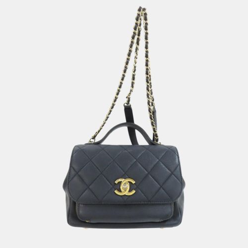 Chanel Black Leather Affinity Shoulder Bag - Chanel - Modalova