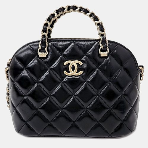 Chanel Black Leather small shopping bag - Chanel - Modalova