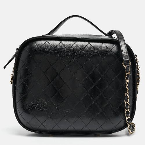 Quilted Leather CC Vanity Case Top Handle Bag - Chanel - Modalova