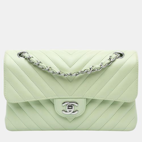 Small Classic Chevron Lambskin Double Flap - Chanel - Modalova